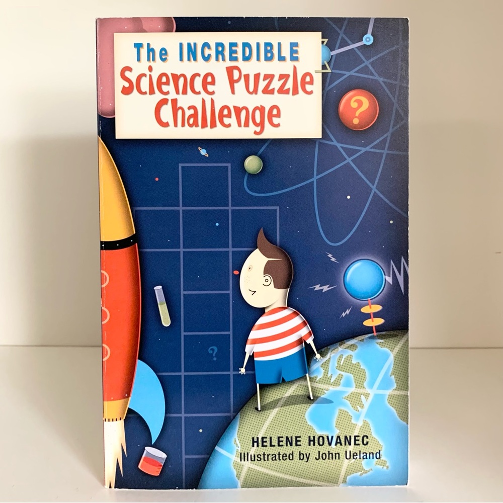 New Science puzzle workbook